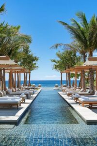 Luxury beach resort stay in Goa with swimming pool