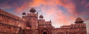 Red Fort Delhi main entrance view