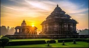 Konark Sun Temple front view in Odisha